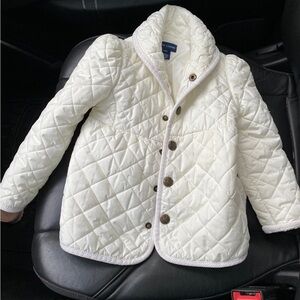 Ralph Lauren Kids Quilted Jacket in White